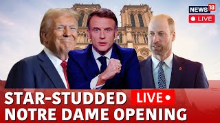 Notre Dame Cathedral LIVE  NotreDame Cathedral Reopening Ceremony LIVE  Paris LIVE  N18G [upl. by Aicatsanna]