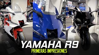 YZFR9 Yamaha R9 Primera Impresión [upl. by Ahsena]