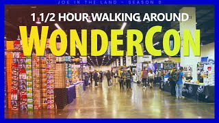 1 12 HOUR Walking at WONDERCON Convention [upl. by Llennahs24]