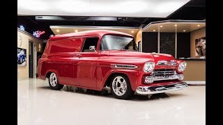 1959 Chevrolet Apache Panel Van For Sale [upl. by Ellebyam602]