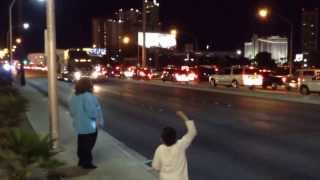 2014 Nascar Hauler Parade  Las Vegas  NV [upl. by Rist567]