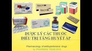 Pharmog SS1  Tập 11  Dược lý về thuốc điều trị tăng huyết áp [upl. by Atselec]