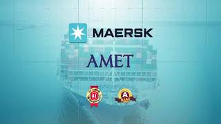 Maersk Cadetship Program  Admission cum Recruitment Drive  AMET University [upl. by Daune]