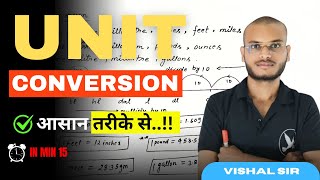 UNIT CONVERSION  आसान तरीके से Only 15 Minudaanvidhyaofficial unitampconversion mathematics [upl. by Erdman223]