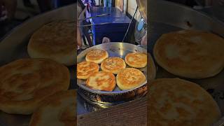 The Most Popular Garlics Chives Cakes In Vientiane Night Market streetfood [upl. by Anayhd383]