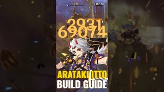 How to Build Arataki Itto  Artifacts amp Weapons  Genshin Impact [upl. by Correy]