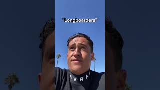 Longboarders vs Shortboarders surf surfers surfing shortboard longboard [upl. by Gherardo]