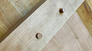 Pinned Tenon Joints [upl. by Enywtna323]