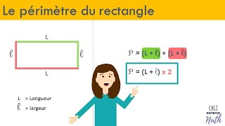 Le périmètre du rectangle [upl. by Esyned]