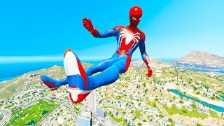 GTA 5 Epic Ragdoll GREEN SPIDERMAN VS RED MINIONVS GREEN HULK Euphoria Physics amp Funny Fails [upl. by Gothart855]