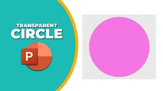 how to insert a transparent circle in PowerPoint [upl. by Josler]