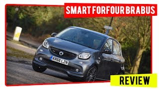 Smart Forfour Brabus Xclusive 2017  Review [upl. by Yttocs]