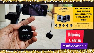 Ultimate Review DIGITEK Dual Wireless Microphone System  வாங்கலாமா Unboxing amp Setup Guide [upl. by Zetnahs]