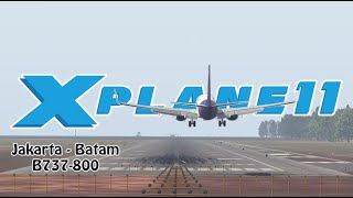 Jakarta  Batam With Micheal SmartCopilot  XPLANE 11 [upl. by Sybley674]