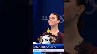 Who were you rooting forolympicgames olympics figureskating alexandratrusova annashcherbakova [upl. by Howes770]