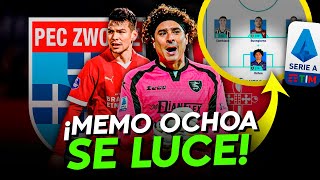 ¡POR ESTE PARTIDO OCHOA ESTUVO en el XI IDEAL de ITALIA 🤯🔴  ¡ASISTENCIA de СНՍСKY LΟZANΟ [upl. by Yerggoeg302]