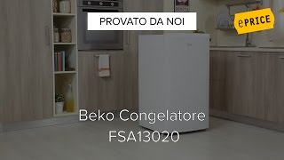 Video Recensione Congelatore Verticale Beko FSA13020 [upl. by Ahsieyk]