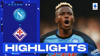 NapoliFiorentina 10  Osimhen secures win for champions Goal amp Highlights  Serie A 202223 [upl. by Solly792]