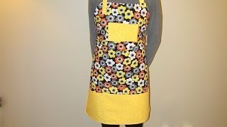 How to Sew an Apron DIY [upl. by Aneres]