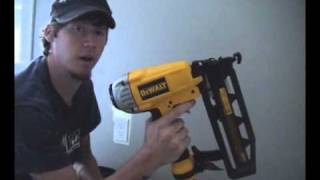 How to Use a Nail Gun  Video Tutorial [upl. by Mae]