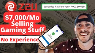 z2u com reviews  Can you earn 7000 per month selling gaming materials on this platform [upl. by Basilio145]