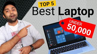 Top 5 Best Laptops Under 50000 2021  Best Laptops Under 50000 ✅ [upl. by Ttcos]