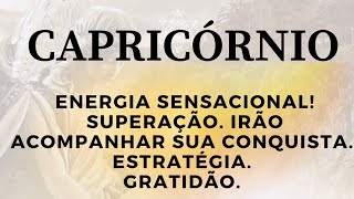 ♌️CAPRICÓRNIO🪻ENERGIA SENSACIONALSUPERAÇÃO IRÃO ACOMPANHAR SUA CONQUISTA ESTRATÉGIA GRATIDÃO [upl. by Ymmac]