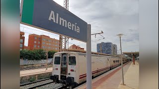 🛤️¿Qué hace el Talgo cuando llega a la Intermodal de Almería [upl. by Silenay]