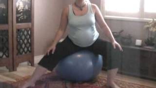 How to use the Birth Ball for Pregnancy amp Childbirth  wwwSerenityBirthcom [upl. by Nnaycart753]