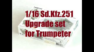 Pontos upgrade set for Trumpeter 116 SdKfz251 [upl. by Epperson]