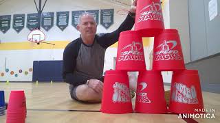 Cup Stacking Games for PE [upl. by Chapnick362]