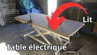 Comment Créer Une Table élévatrice à Partir dun Lit dHôpital électrique [upl. by Archer]