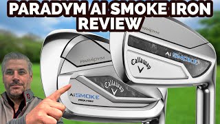 Are Callaway Paradym AI Smoke Irons the Ultimate Game Changer Review amp Demo [upl. by Bocyaj]