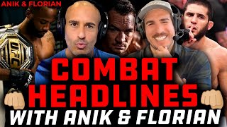 Combat Headlines with Jon Anik amp Kenny Florian for January 2024 [upl. by Anaidirib905]