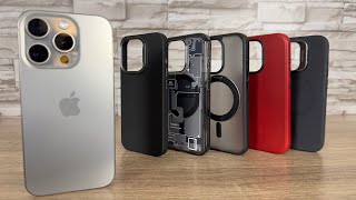 5 Best iPhone 15 Pro Cases [upl. by Eniarol]