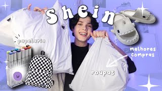 MINHAS COMPRAS DA SHEIN dicas de compras  roupas baratas e de graça [upl. by Ttevy]