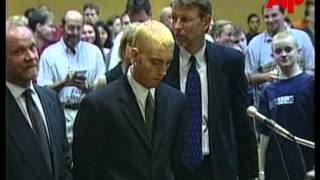 Eminem Goes To COURT Rare Footage From The Year 2000 [upl. by Rock]