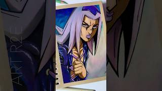 Dibujo Abbacchio  Jojo’s Bizarre Adventure  drawinganime prismacolorpremier jjba [upl. by Griffith548]