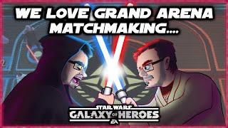 Is Grand Arena Matchmaking Really That Bad in Star Wars Galaxy of Heroes Lets Find Out [upl. by Howzell]