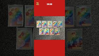 Pokémon Rainbow Rare Trainer Card Bundle [upl. by Laban]