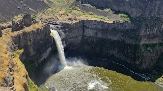 palouse falls state park Washington waterfall [upl. by Eseekram]