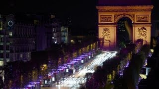 CHAMPSELYSÉES PARIS CHRISTMAS ILLUMINATION 20122013 [upl. by Ehcadroj378]