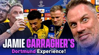 Jamie Carraghers incredible Dortmund experience ft Jadon Sancho  UCL Today  CBS Sports Golazo [upl. by Arnst825]