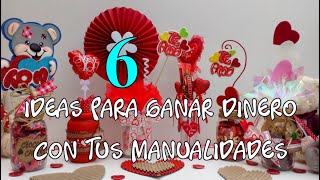 6 MANUALIDADES CON FRASCOS DE VIDRIO PARA VENDER O REGALAR EN TODA OCASIÓN  Crafts with glass jars [upl. by Lody329]