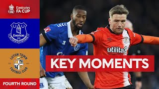 Everton v Luton Town  Key Moments  Fourth Round  Emirates FA Cup 202324 [upl. by Ivel]