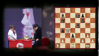 Kramnik beats Carlsen [upl. by Gudrin23]