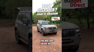 The newgen Prado is coping harsh criticism for its small boot toyota prado landcruiser [upl. by Grantley]