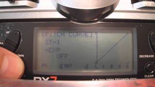 Spektrum DX7 Factory Settings for Blade mCPX [upl. by Stedman598]