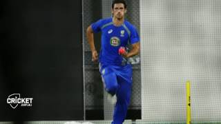 Whats it like facing Starc in the nets [upl. by Ecinhoj602]