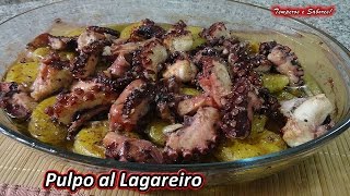 PULPO AL LAGARERO bañado de aceite de oliva  receta portuguesa [upl. by Ontina334]